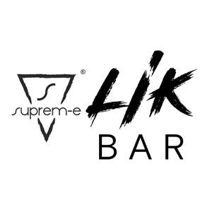 Logo LIK BAR Suprem-e Sigarette Elettroniche Usa e Getta